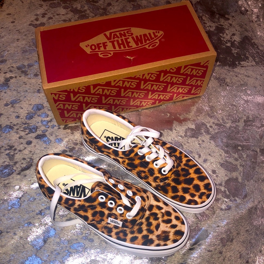 Cheetah Print Vans